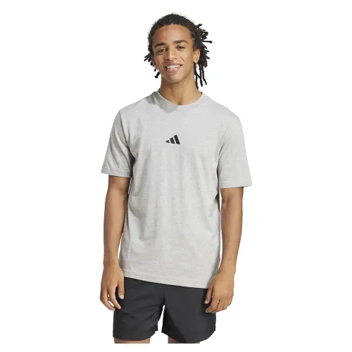 아디다스 Essentials Small 로고 Single Jersey 반팔 티셔츠 141516193