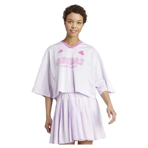 아디다스 Tiro Cut 3 Stripes Oversized Jersey 반팔 티셔츠 141516940