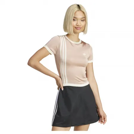 아디다스 Knitted 3 Stripes Short 반팔 티셔츠 141517259