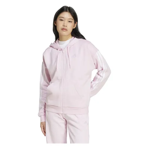 아디다스 Essentials 3 Stripes Fleece 풀지퍼 스웨터 141541394