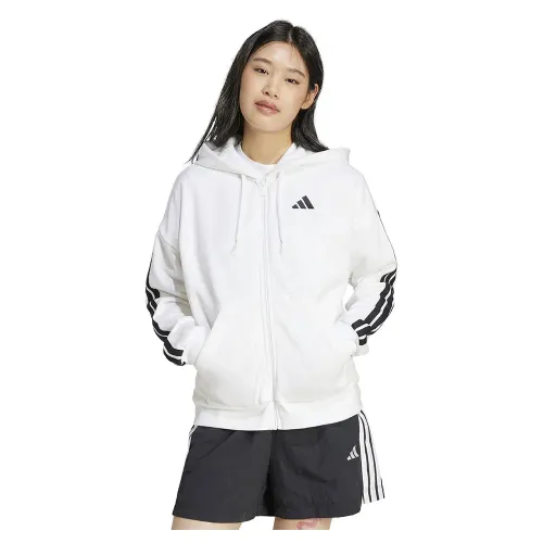 아디다스 Essentials 3 Stripes Fleece 풀지퍼 스웨터 141541408