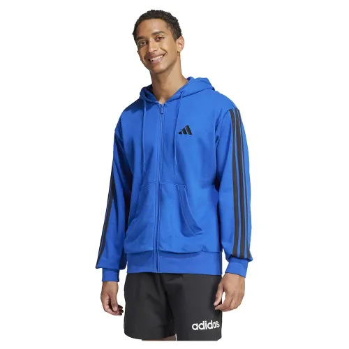 아디다스 Essentials 3 Stripes French Terry 풀지퍼 스웨터 141541442