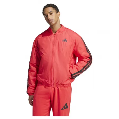 아디다스 에센셜 3 Stripes Insulated 봄버 자켓 141541483