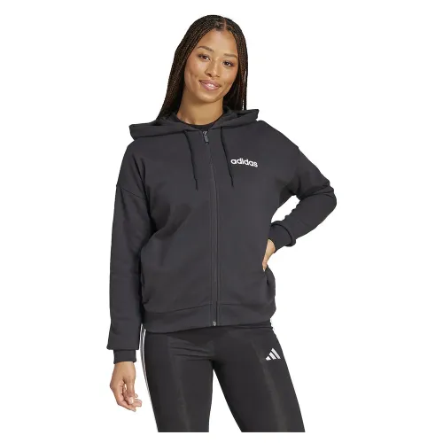아디다스 Essentials Linear French Terry 풀지퍼 스웨터 141541631