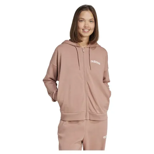 아디다스 Essentials Linear French Terry 풀지퍼 스웨터 141541637