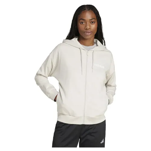 아디다스 Essentials Linear French Terry 풀지퍼 스웨터 141541639