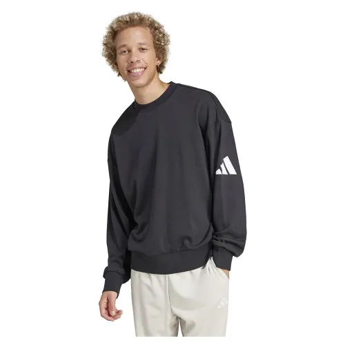 아디다스 Essentials Loose Fit 3 Bar 로고 스웨터 141541668
