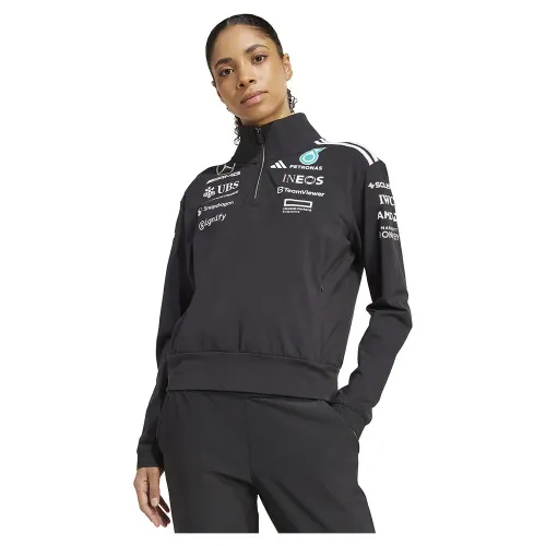 아디다스 Mercedes AMG Petronas F1 Team 하프 지퍼 스웨터 141542011