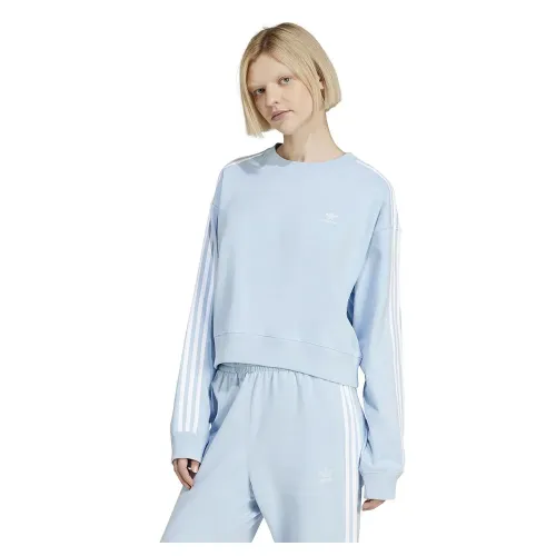 아디다스 Adicolor 3 Stripes Cropped 스웨터 141542616