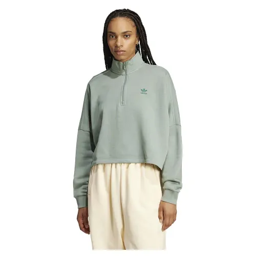 아디다스 Essentials Fleece 하프 지퍼 스웨터 141542748