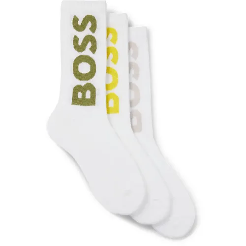 보스 Qs Rib 로고 01 양말 3 켤레 141546081
