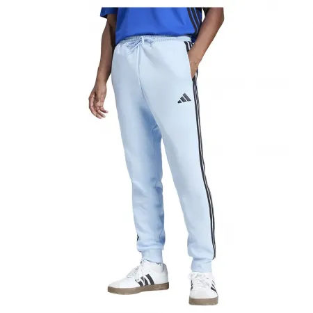아디다스 에센셜 3 Stripes 플리스 조거팬츠 141566256