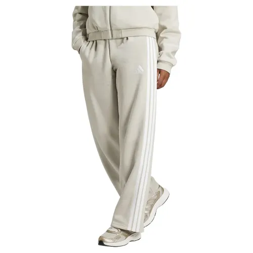 아디다스 Essentials 3 Stripes Open Hem Fleece 조거바지 141566386