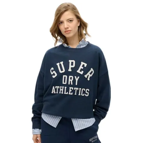 슈퍼드라이 Ath Ess Relaxed Applique 스웨터 141662920
