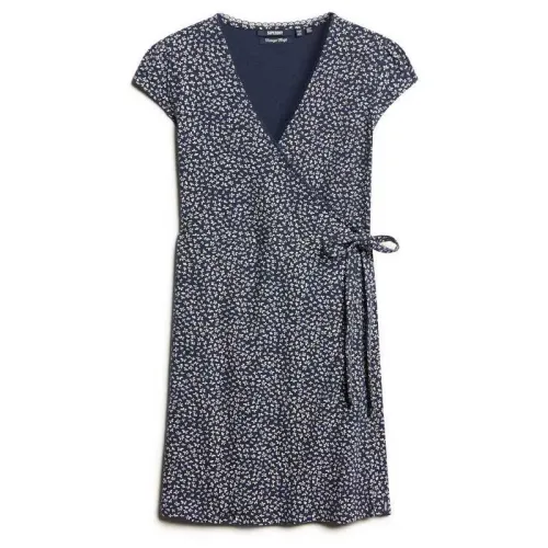 슈퍼드라이 Athletic Essential Wrap 드레스 141662957