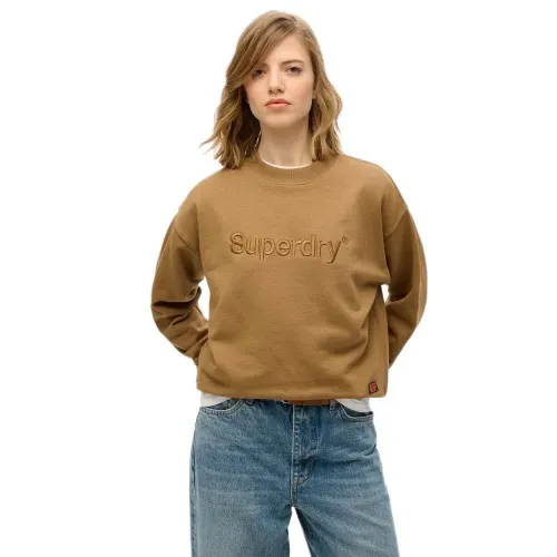 슈퍼드라이 Emb Core 로고 Loose 스웨터 141663154