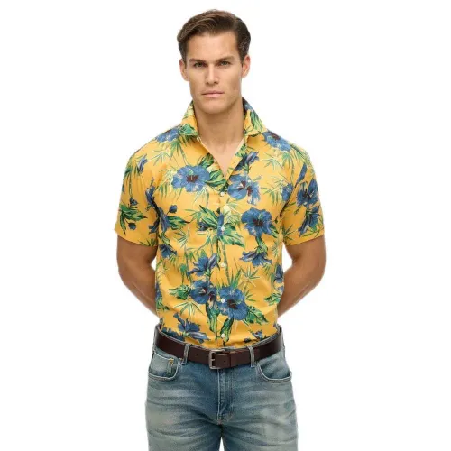 슈퍼드라이 Hawaiian Print 긴팔 셔츠 141663279