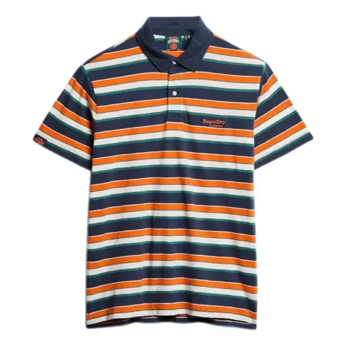 슈퍼드라이 Lightweight Stripe 반팔 폴로 셔츠 141663327