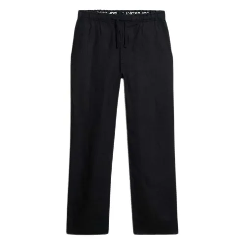슈퍼드라이 Linen Drawstring 바지 141663328