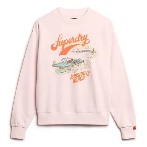 슈퍼드라이 Souvenir Graphic Loose 스웨터 141663563