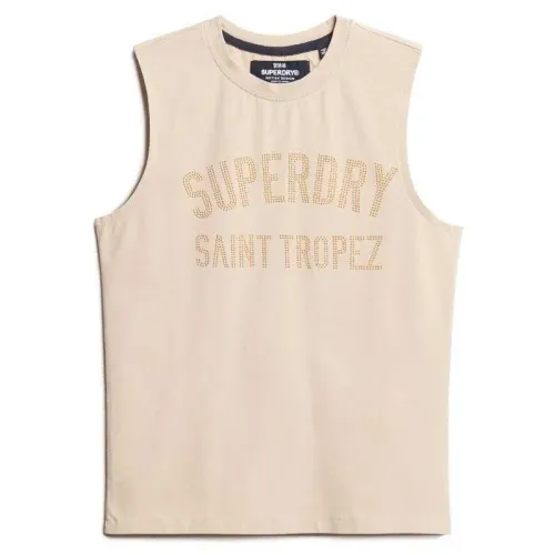 슈퍼드라이 Sport Luxe Fitted 민소매 티셔츠 141663581