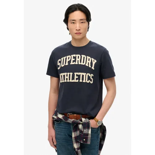 슈퍼드라이 빈티지 Athletic 반팔 티셔츠 141663747
