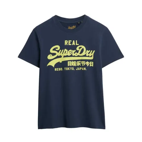 슈퍼드라이 Vl Neon Slim 반팔 티셔츠 141663804
