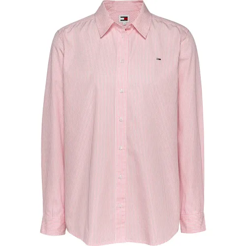 타미힐피거 Essential Relaxed Fit 긴팔 셔츠 141674595