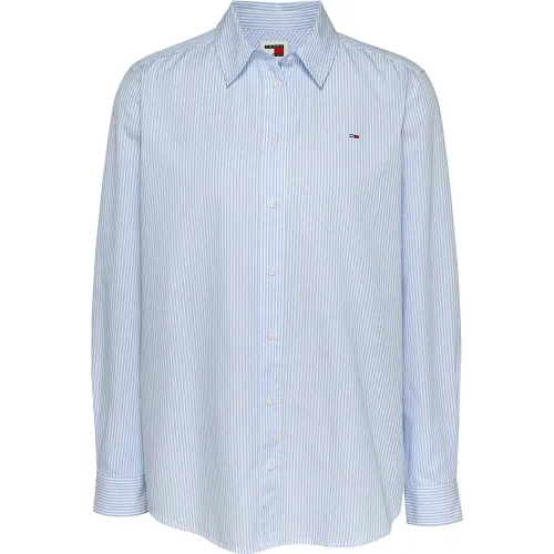 타미힐피거 Essential Relaxed Fit 긴팔 셔츠 141674596