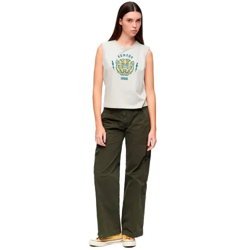 슈퍼드라이 Embroidered Cargo 카고 바지 리퍼비쉬 141676033