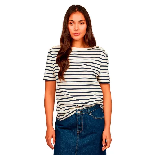 타미힐피거 Stripe Regular Fit 반팔 티셔츠 141679103