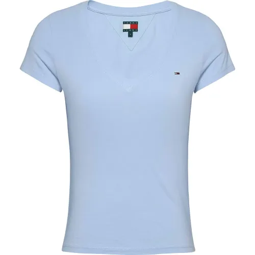 타미힐피거 DW0DW20458 Slim Fit 반팔 V넥 티셔츠 141679339