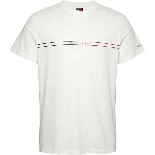 타미힐피거 Entry Graphic Slim Fit 반팔 티셔츠 141679352
