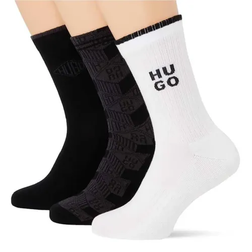 휴고 보스 Qs Rib Geo 01 양말 3 켤레 141687563