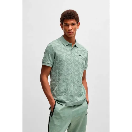 보스 Pirax Striped C 10270363 반팔 폴로 셔츠 141694091