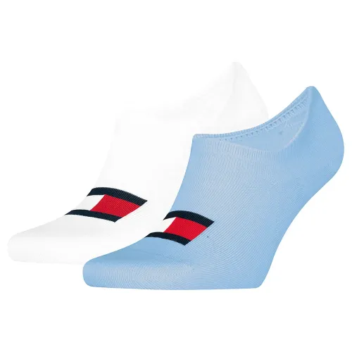 타미힐피거 Uni Footie Flag 보이지 않는 양말 2 켤레 141713868