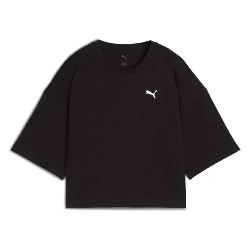 푸마 Wardrobe ESS Cropped Oversized 반팔 티셔츠 141758877