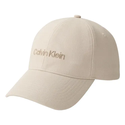 캘빈클라인 Titlecase EMB 로고 Linen Baseball 모자 141794967