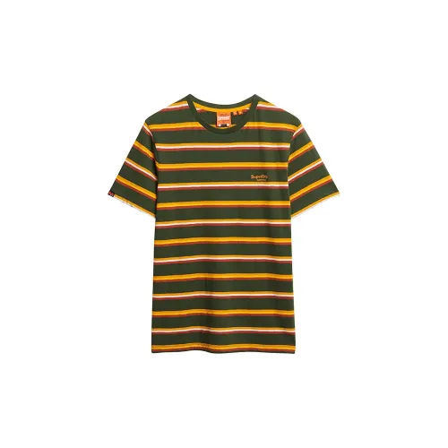 슈퍼드라이 Essential Stripe 반팔 티셔츠 141845024