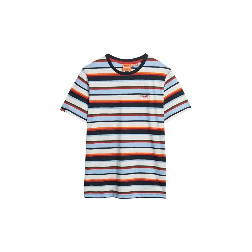 슈퍼드라이 Essential Stripe 반팔 티셔츠 141845026