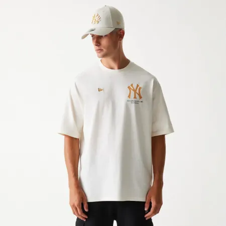 뉴에라 MLB Baseball 그래픽 뉴욕 양키즈 Oversize 반팔 티셔츠 141848669