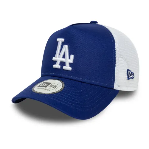 뉴에라 MLB LA Dodgers Side Patch 9Forty Aframe 트럭 운전사 모자 141848745