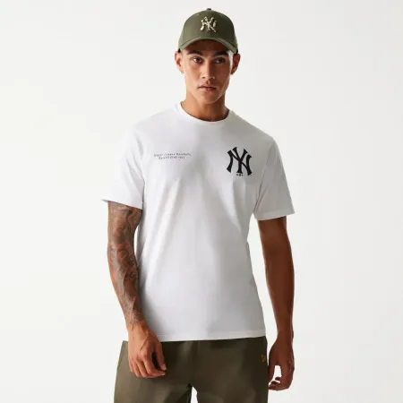 뉴에라 MLB 뉴욕 양키즈 Arch 그래픽 Regular Fit 반팔 티셔츠 141848789