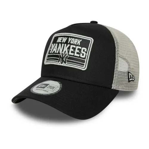 뉴에라 MLB New York Yankees Patch 9Forty Aframe 트럭 운전사 모자 141848880