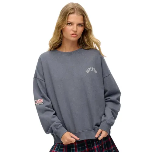 슈퍼드라이 Athletic Relaxed Fit 스웨터 141962149