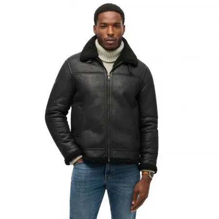 슈퍼드라이 Aviator 가죽 자켓 141962155