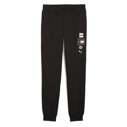 푸마 ESS Logo LAB Holiday 운동복 바지 142006790