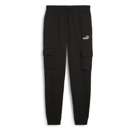 푸마 ESS No 1 로고 카고 레귤러 Fit 운동복 바지 142006816