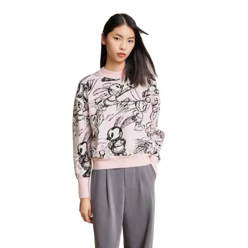 LILY Casual Jacquard 스웨터 142064135