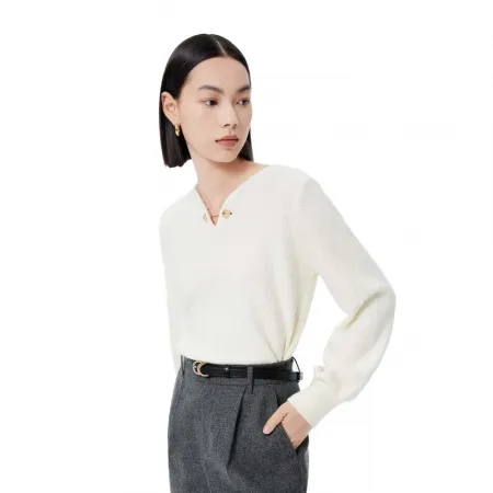 LILY Chic Chain Knit 스웨터 142064149